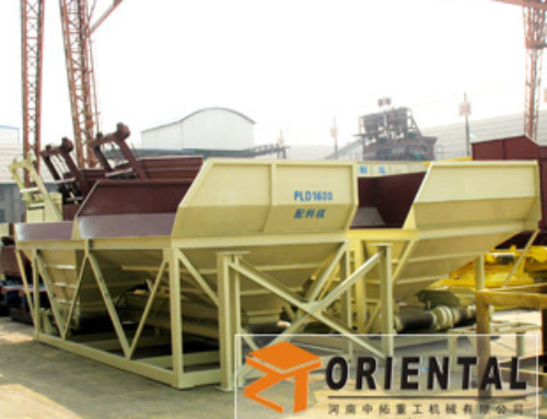 PLD 1600 Concrete Batching Machine
