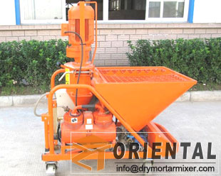 Mortar plaster machine