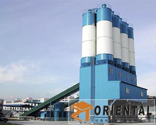 HZS90 Concrete Mixing Plant