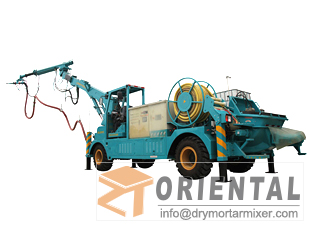 shotcrete machine for tunnel