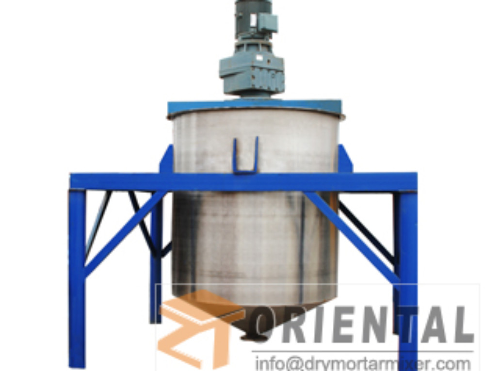 Vertical real stone paint mixer
