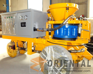 gunite machine