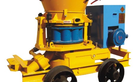 concrete spraying machine