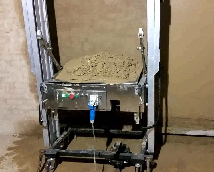 cement plaster machine