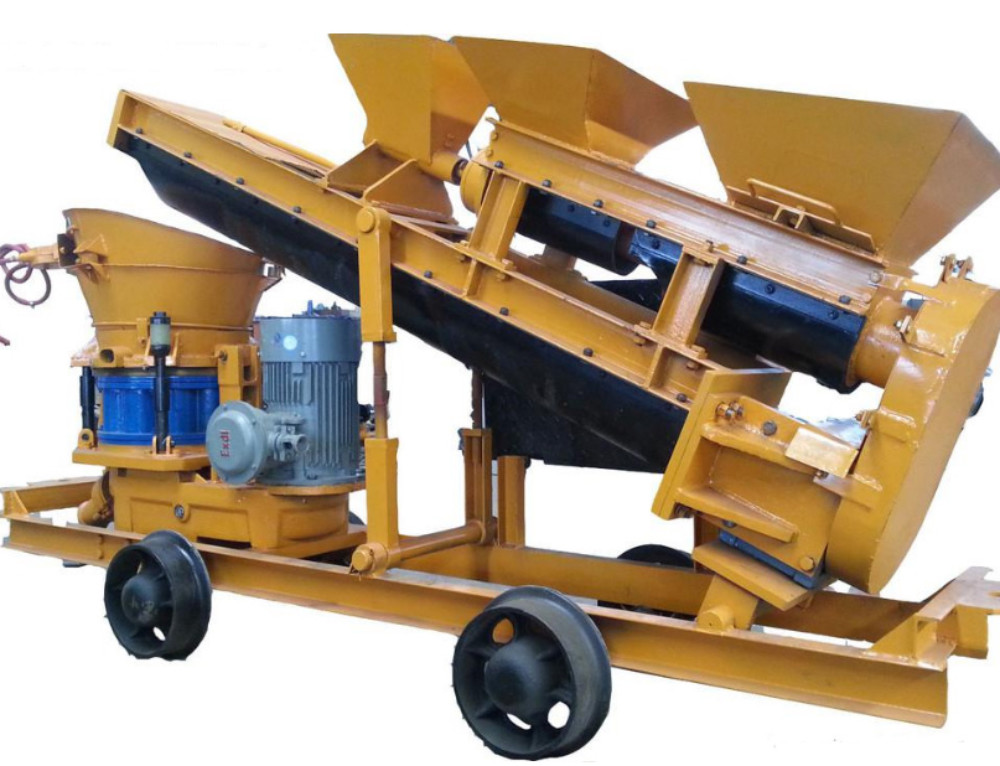 Advantages of automatic feeding shotcrete machine