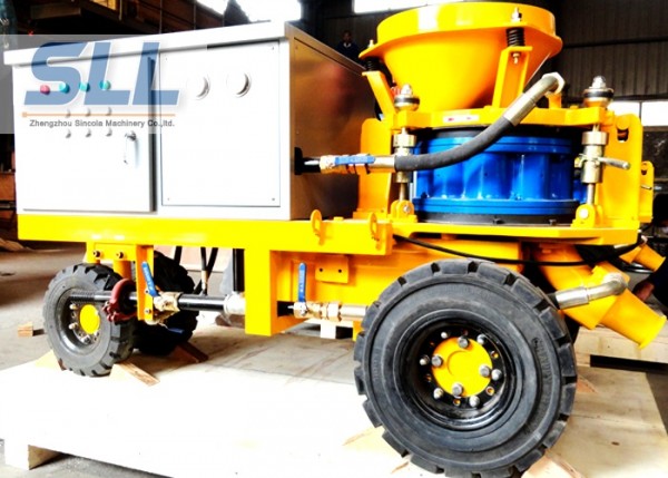 wet shotcrete machine