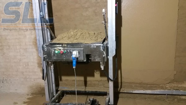 wall plastering machine