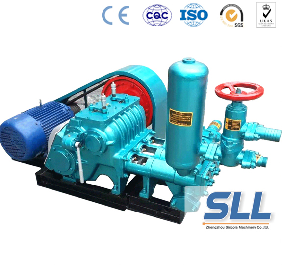 three-cylinder grouting pump